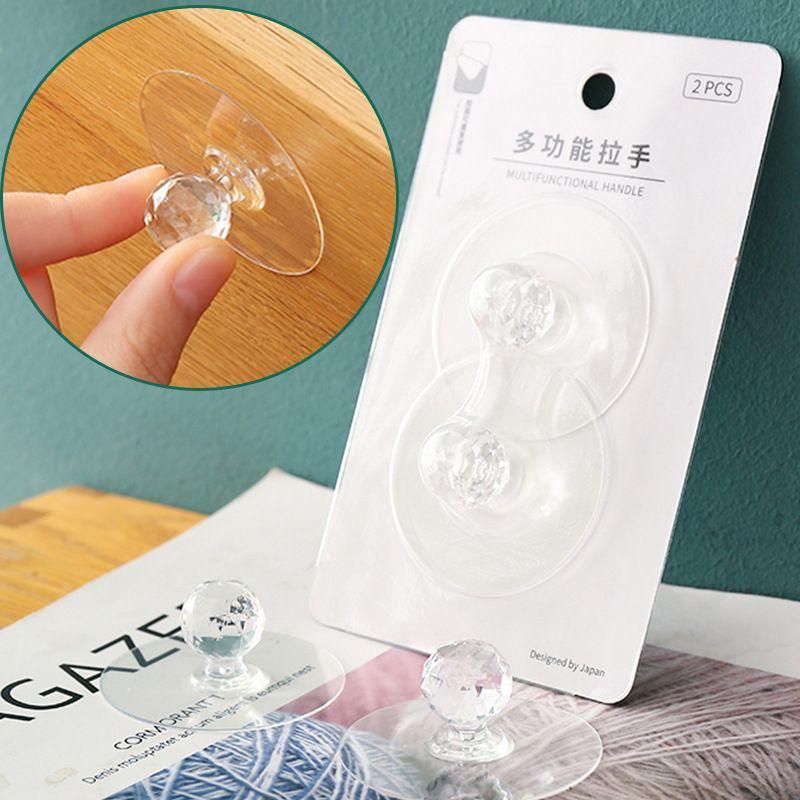 批發櫥櫃抽屜拉手免打孔隱形櫃門粘貼自粘推拉門櫃子衣櫃玻璃窗門