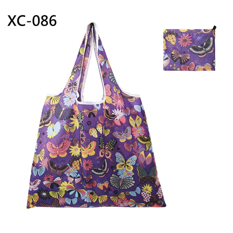 牛津布折疊環保購物袋批發大号便攜手提袋批發收納袋批發大容量超