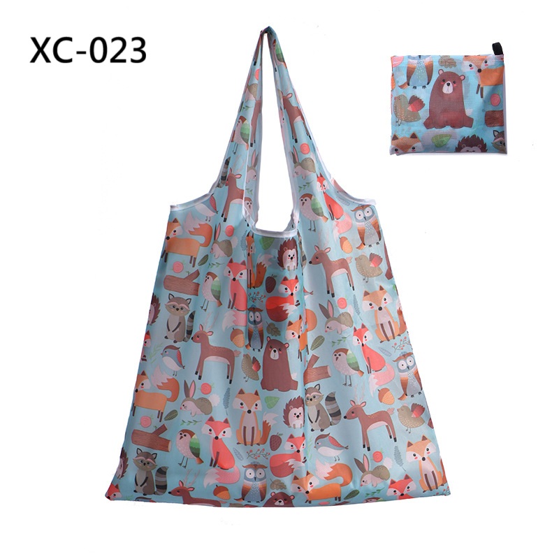 潮流韓版環保袋批發防水牛津布折疊購物袋批發廠價直批挎肩大容量