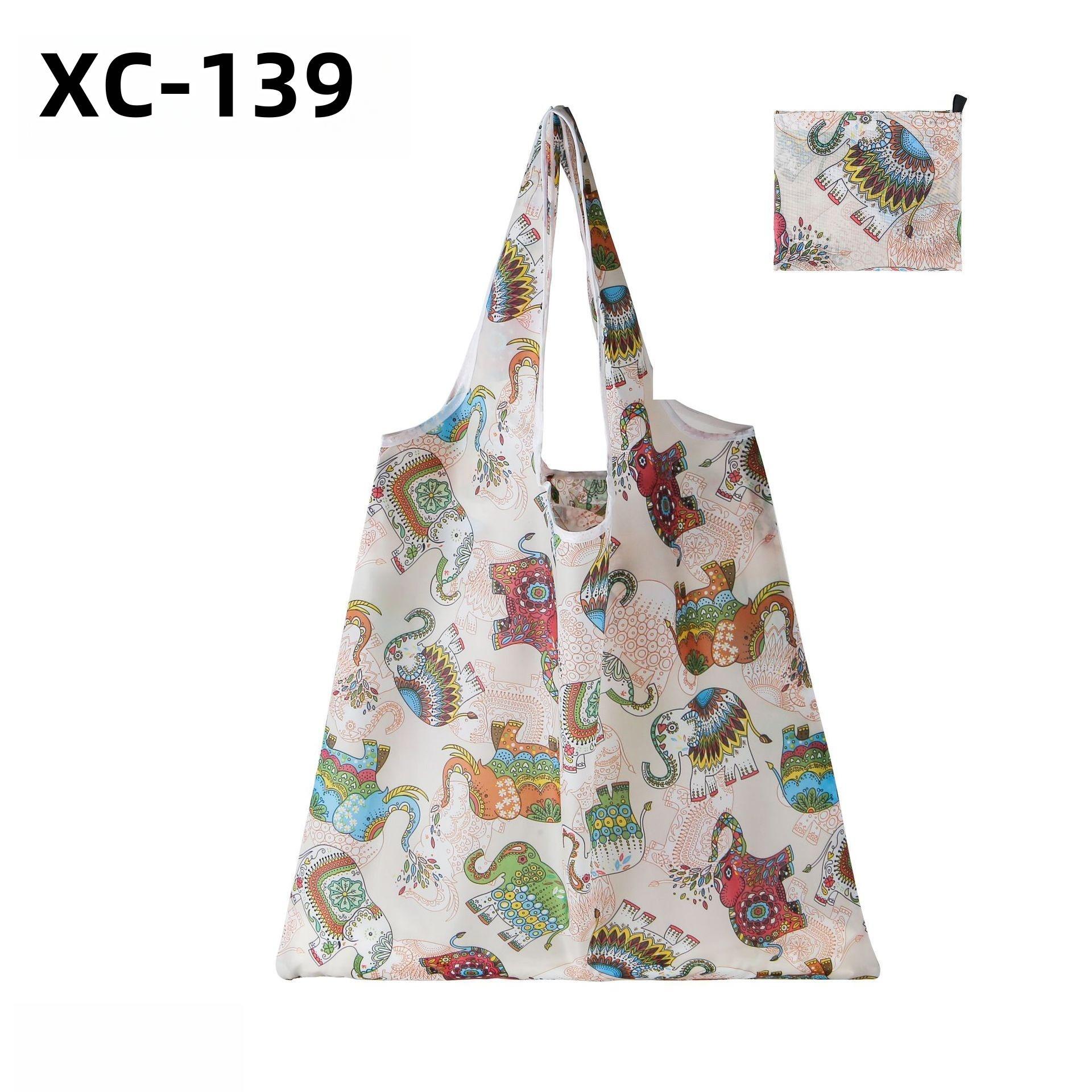 潮流韓版環保袋批發防水牛津布折疊購物袋批發廠價直批挎肩大容量