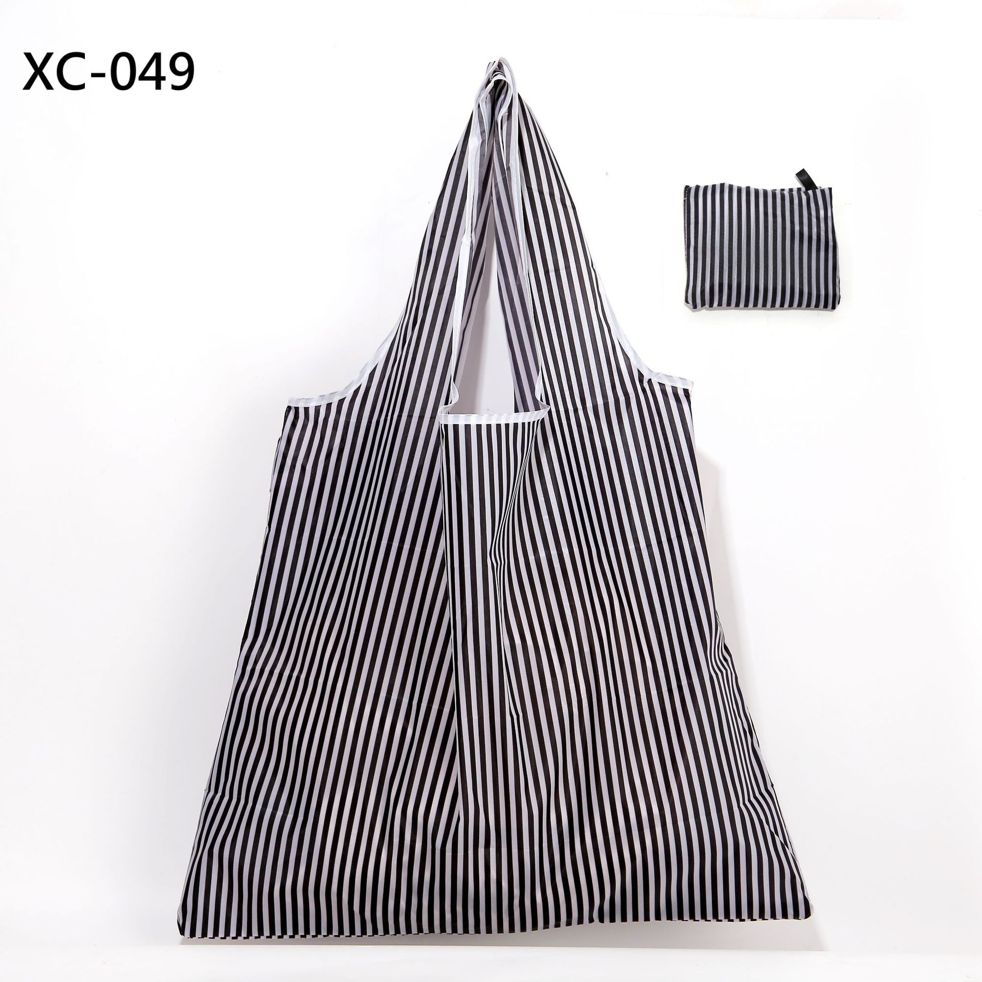 新款大容量折疊購物袋批發現貨環保袋批發折疊袋批發創意便攜印花