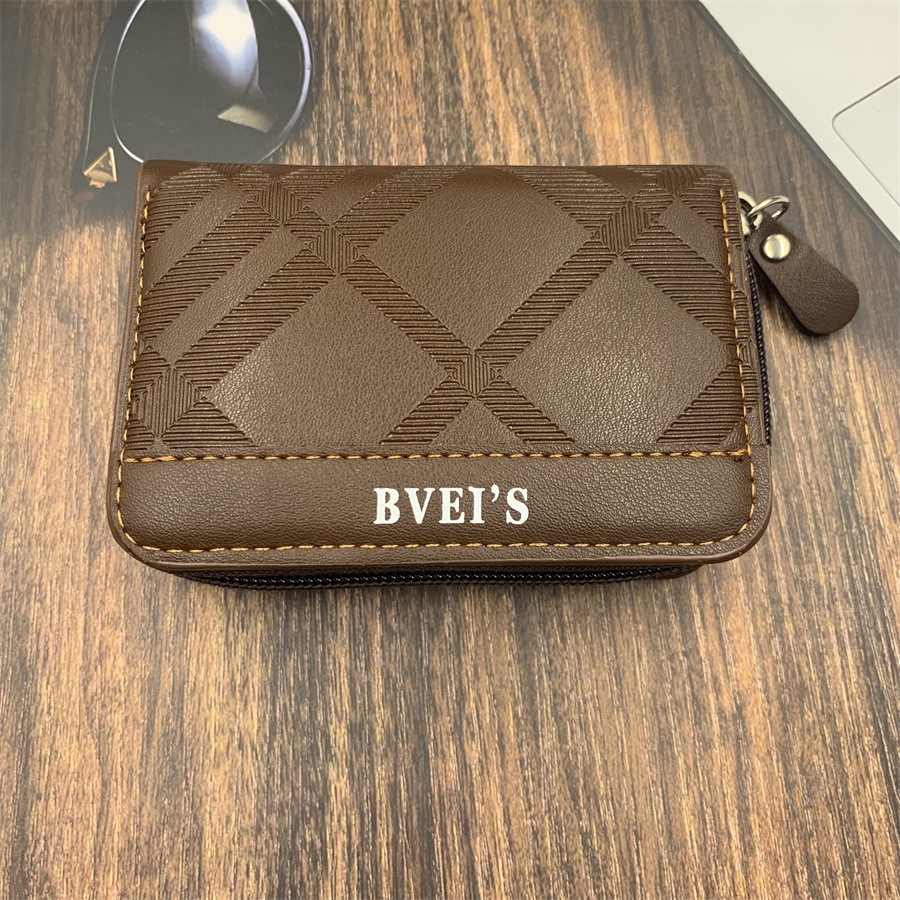 拉鏈錢包多卡位零錢包超輕簡約韓版銀行卡包